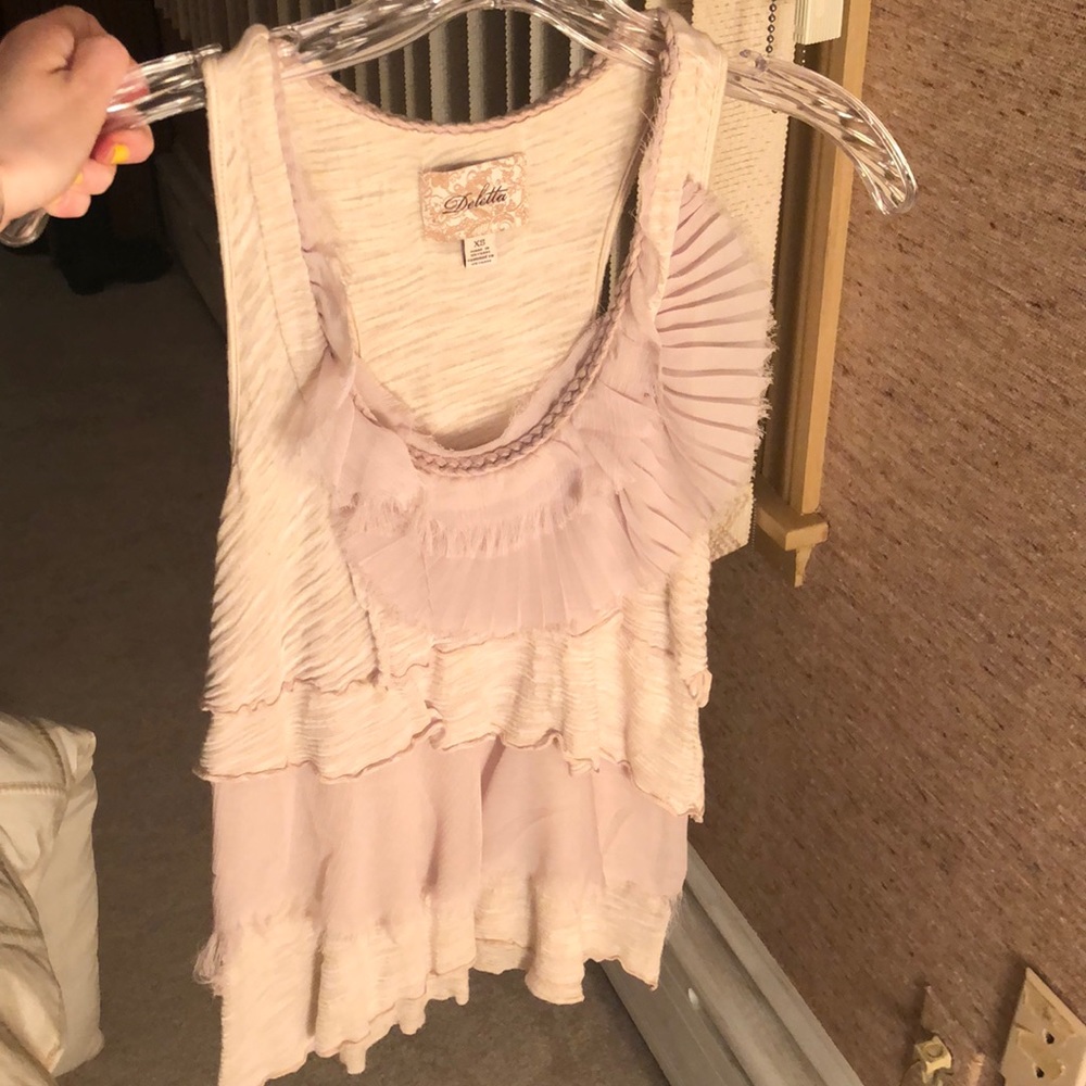 Anthropologie Delleta tank top